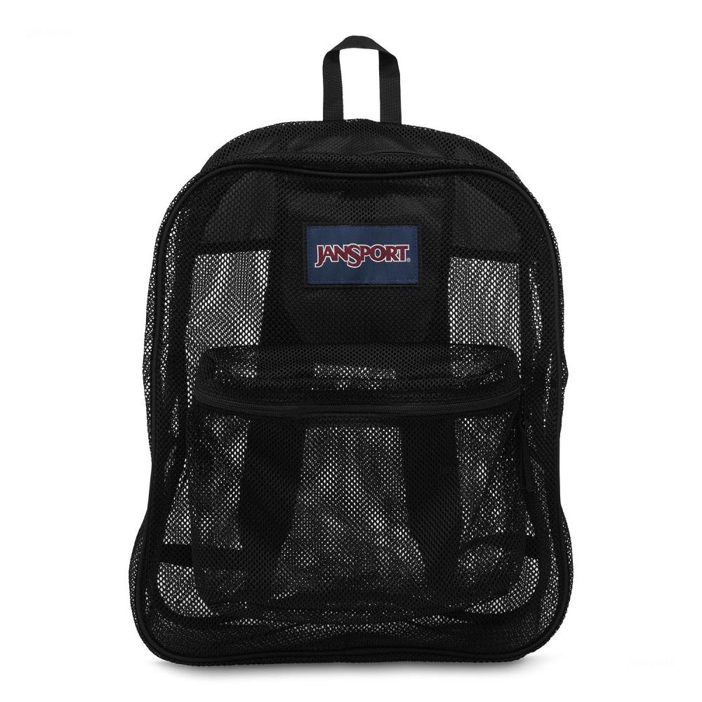 Sac à Dos Scolaire JanSport Mesh Pack Noir | SMO-42498521